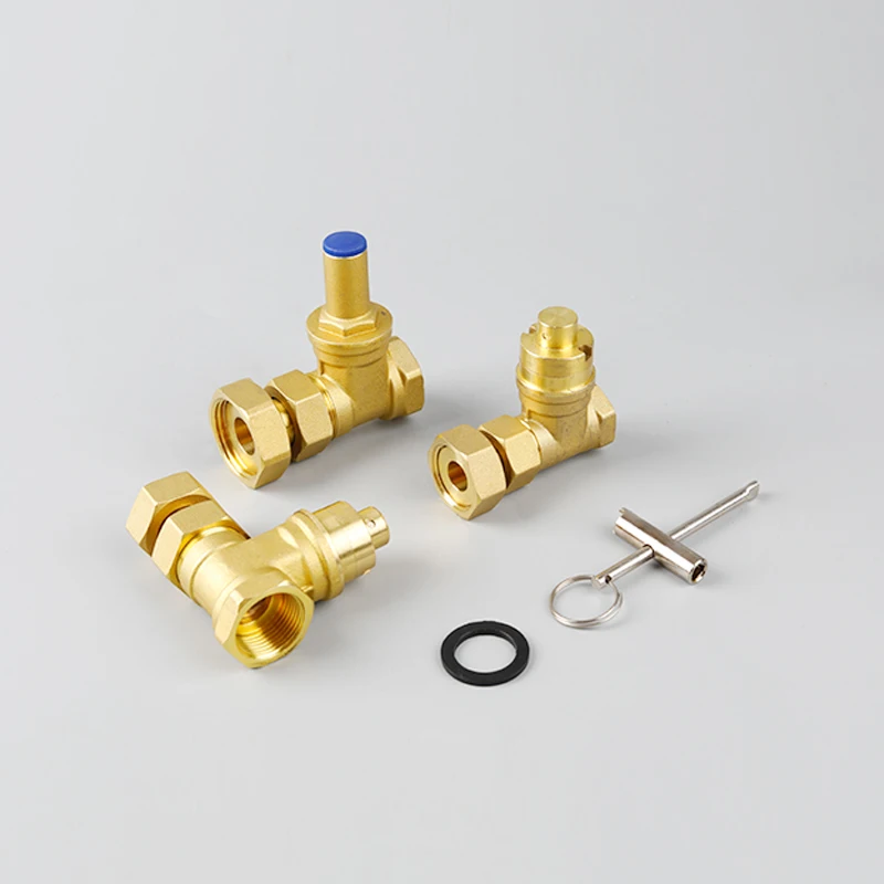 Water Meter Key Magnetic Lock Key Gate Valve In Front Of Water Meter