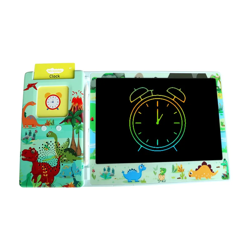 Talking Flash Cards with LCD Writing Tablet Speech Therapy Toys For Toddlers Sensory Educational Toys