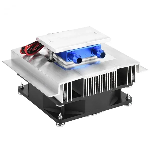 50W DIY Thermoelectric Cooler Kit Semiconductor Refriration System with Heatsink for Cooling Semiconductors