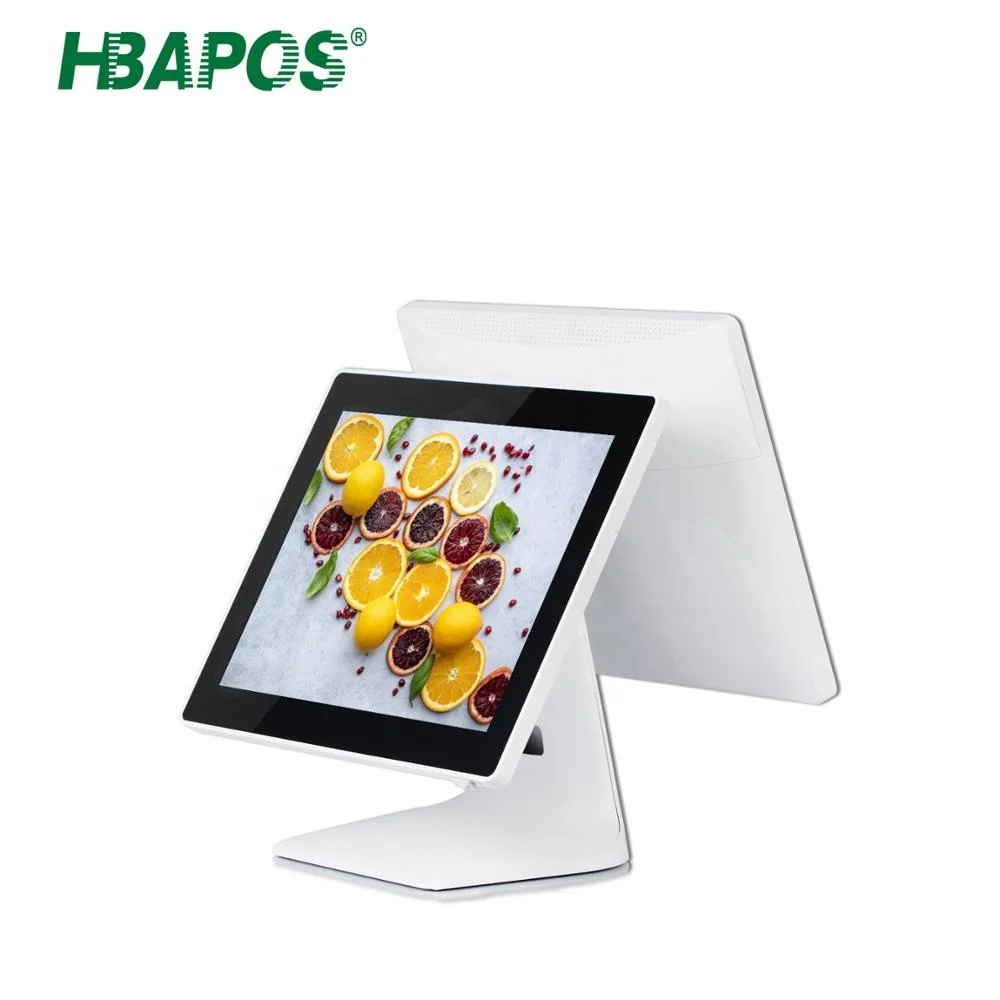 Capacitive Touch Double Screen Retail POS system All in One POS Terminal