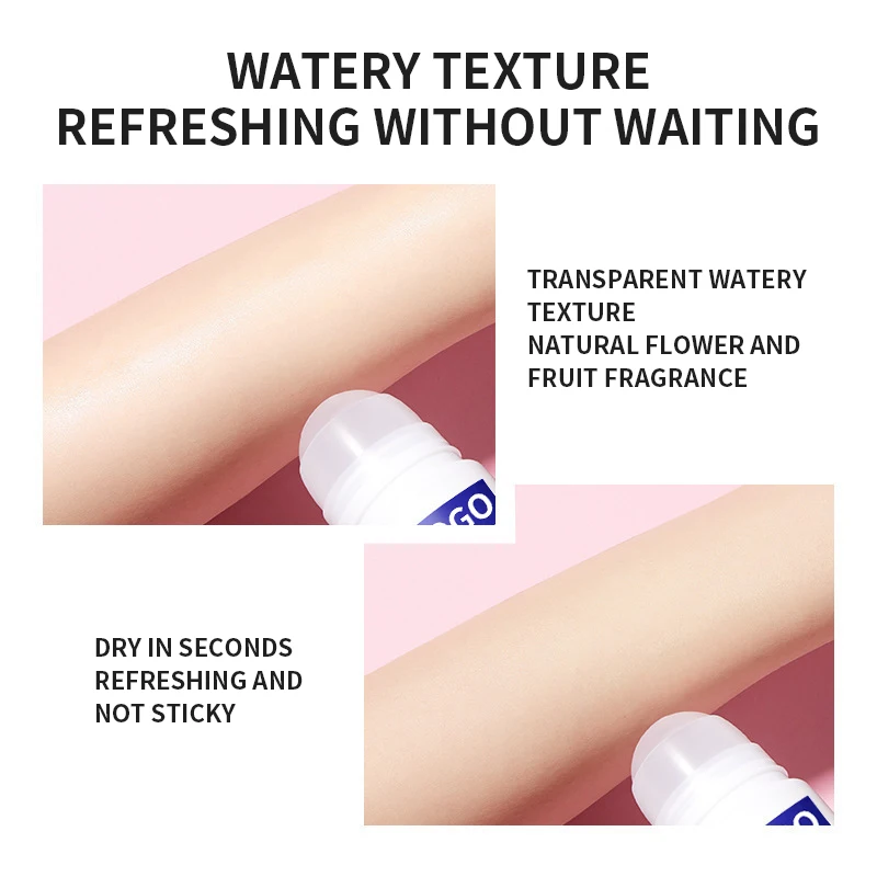 Wholesale Natural Aluminum Free Vegan Organic Deodorant Antiperspirant, Unisex Underarm Roll On Body Deodorant