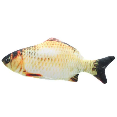 Бесплатный образец, долговечная электрическая рыба, игрушка для кошек, перезаряжаемая от Usb рыба, интерактивная игрушка для домашних животных, Реалистичная плюшевая игрушка для кошек