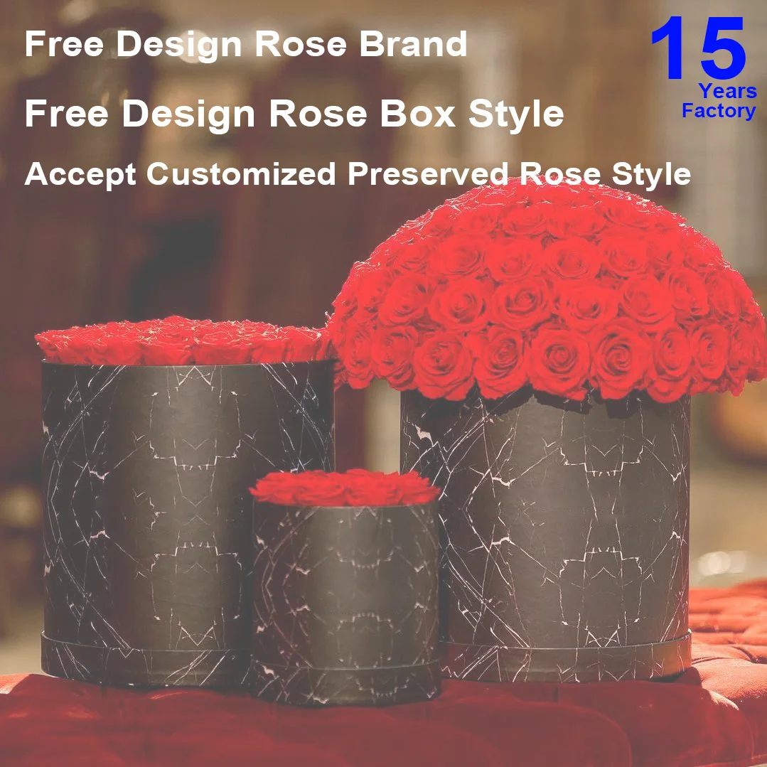 wholesales fresh real long lasting flower red preserved roses
