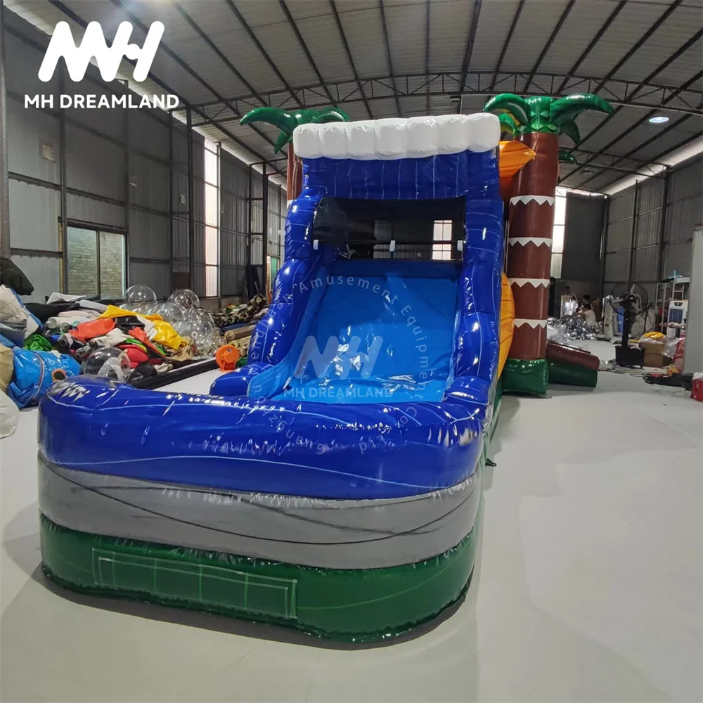 Big bounce house Inflatable water slide pvc combo inflatable rent for commercial