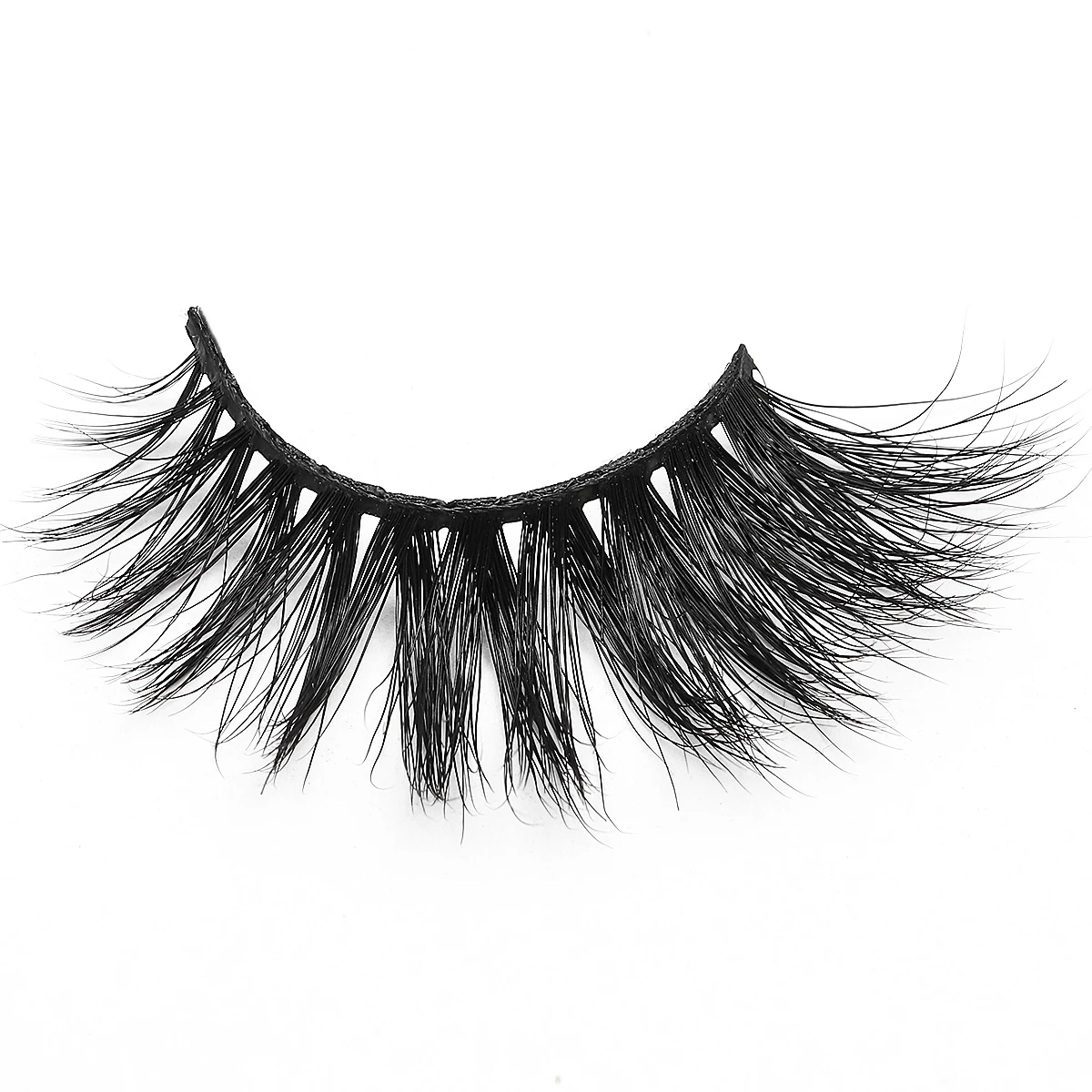3D faux mink lashes hot style Strip lashes Natural looking Silk Eyelashes  synthetic lashes