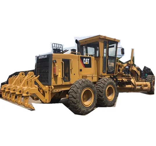Подержанный автогрейдер CAT 140G оригинальный японский Cater pillar 140K продажа в Шанхае