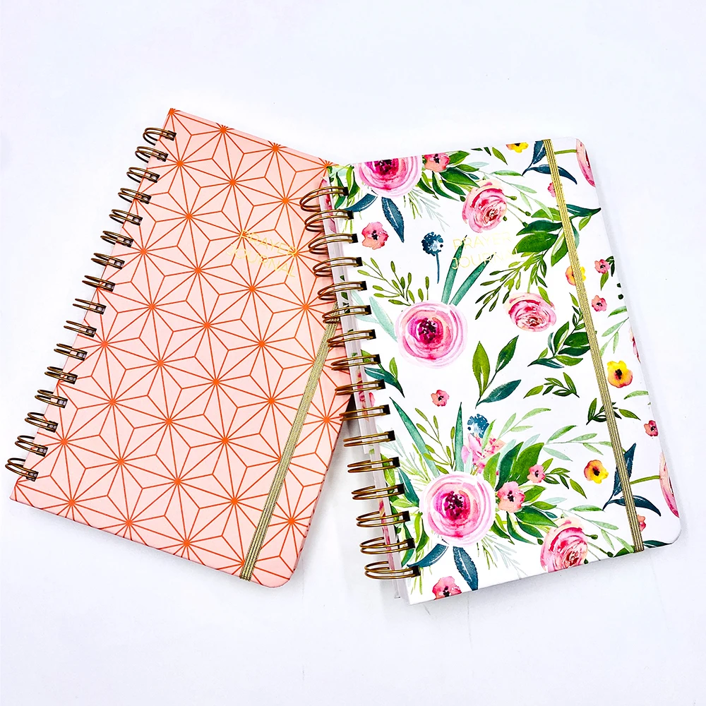 
Factory Direct Sales Private Label Branded Bound School Stationery Recycled Paper Spiral Notebook 