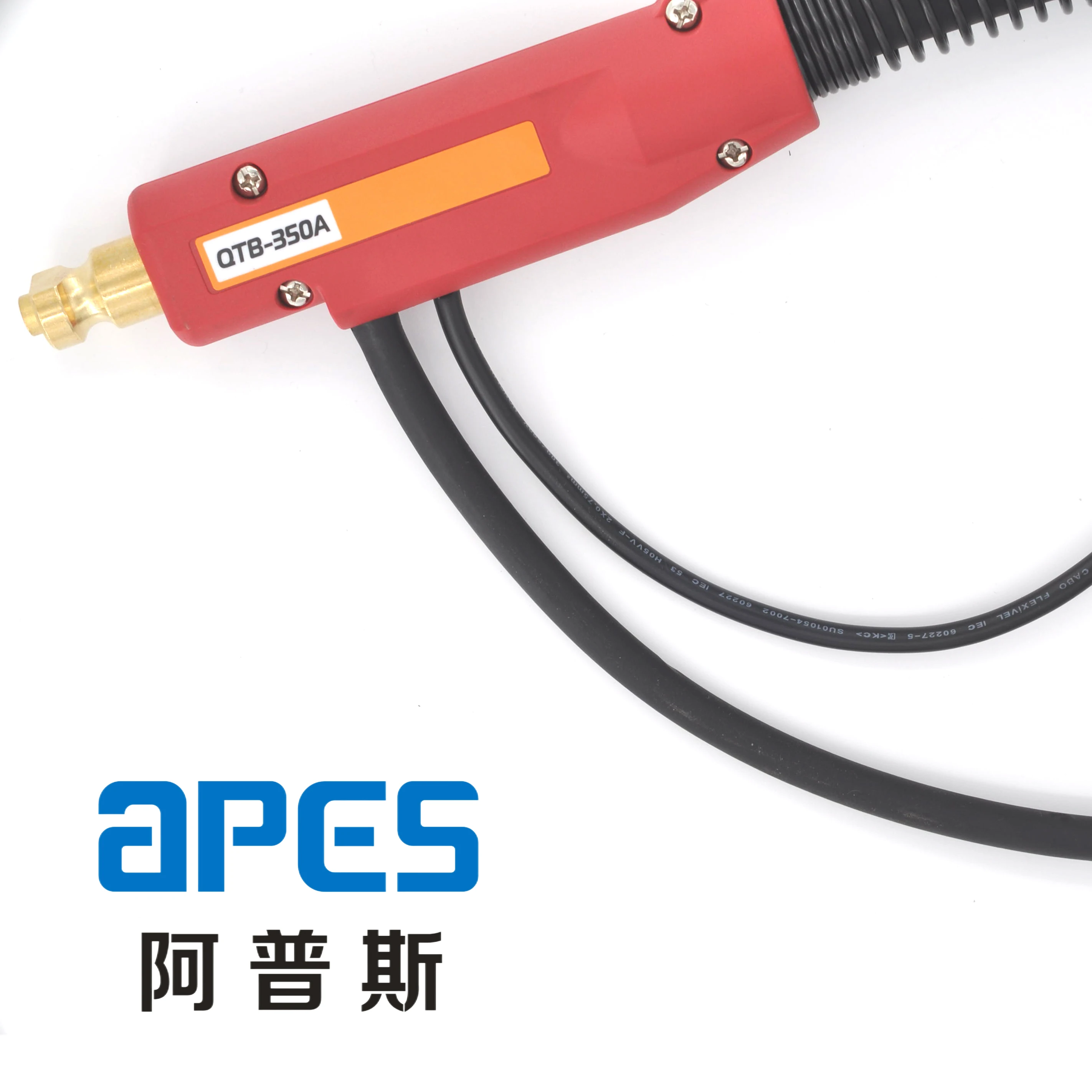 3Meter 350A Pan Type Air Cooled Pan& Euro Connector Soldadura  MIG Welding Torch