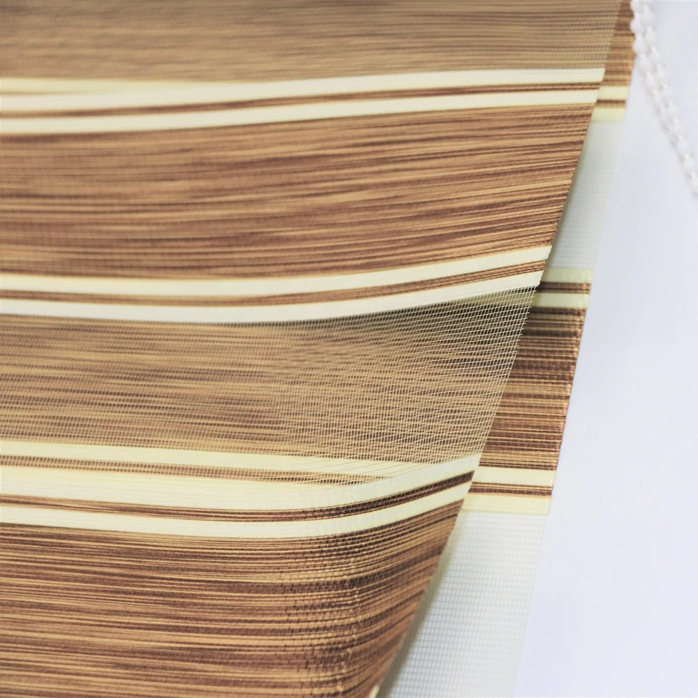 JIANI Factory price customized day and night zebra fabric motor for roller blinds