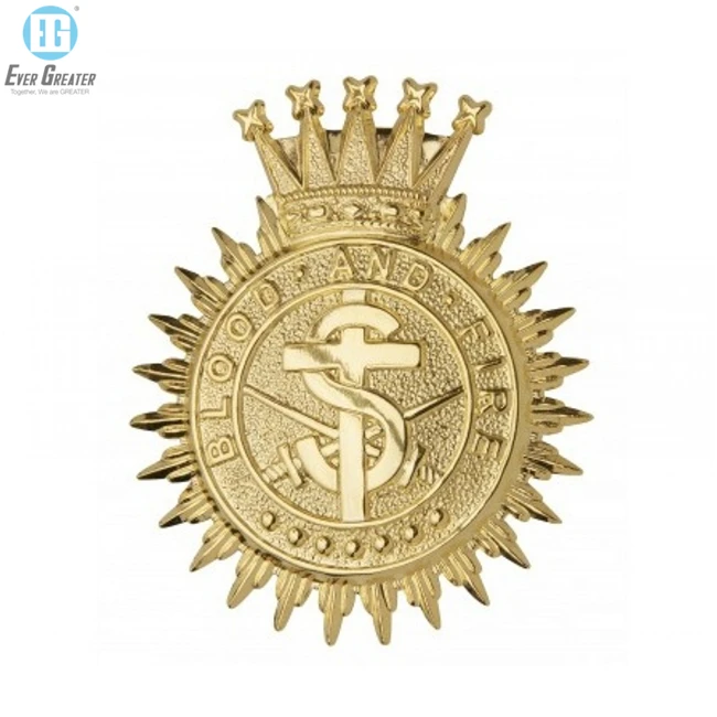 Customized ABS Car Badges Embossed Metal Sticker Car Chrome Emblems