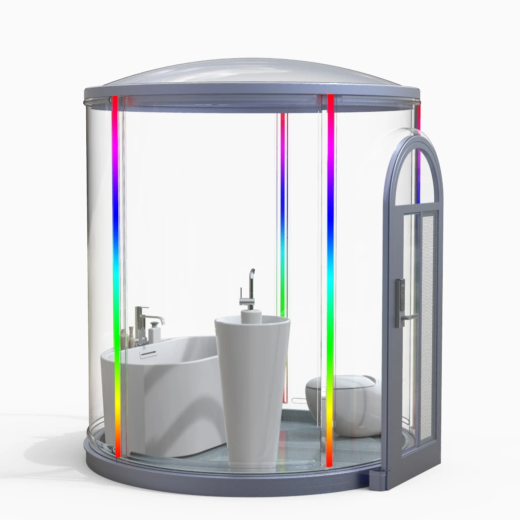 Popular Smart Star Room Polycarbonate Dome Tent Hotel Transparent Prefab Dome House