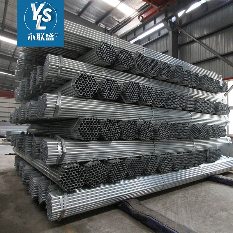 Round conduit pipes electrical greenhouse price pipe size erw steel pipe
