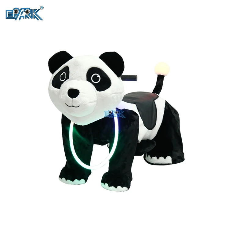 Electric Kiddie on Zoo Ride Outdoor Game Walking Animal Plush Rides for Shopping Mall