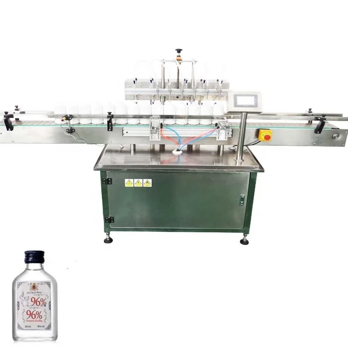 2000BPH alcohol filling machine with 50ml 100ml mini liquor glass bottles bottling machine vodka whiskey