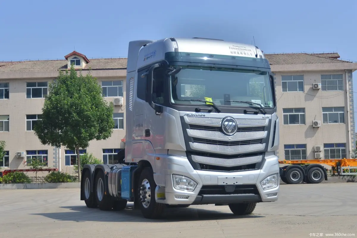Factory Direct Sales New Foton Daimler Auman 580Hp 6 Series 6x4 AMT Tractor Truck Cummins LNG Automatic Large Inventory