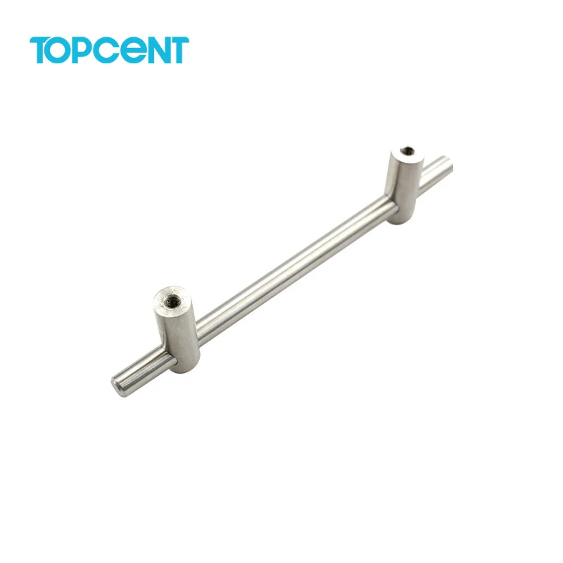 Topcent Stainless Steel T Bar Handles Furniture Kitchen Wardrobe Cupboard Drawer Cabinets Door Pulls Handle