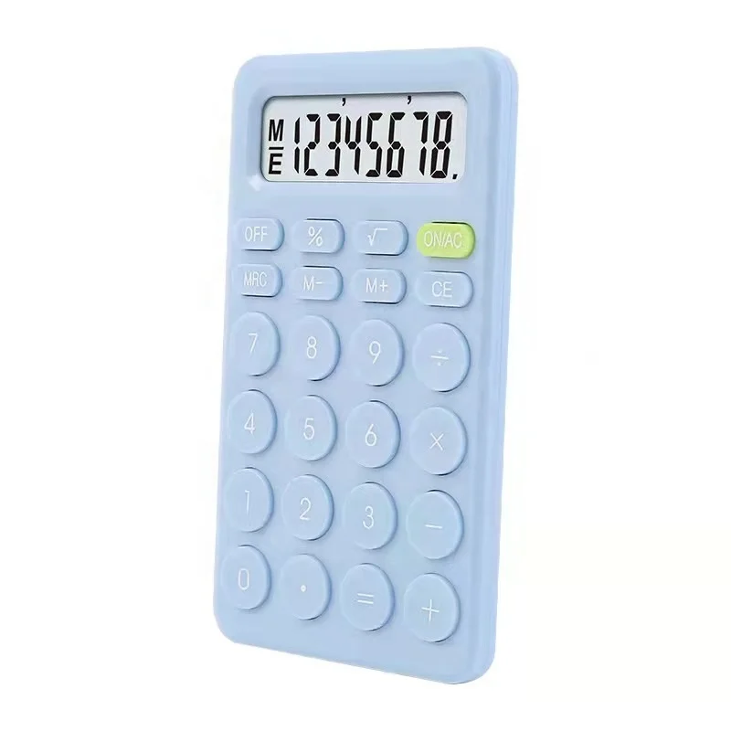 Portable office student Cute Calculator 8 bit small desktop office dedicated computer