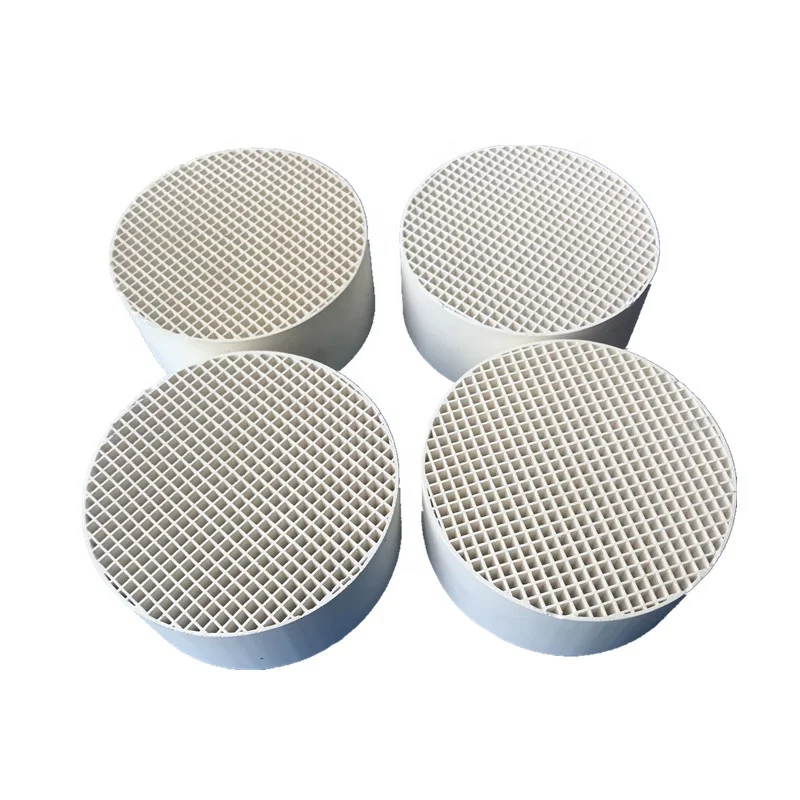 100mm 200cpsi Alumina Cordierite Honeycomb ceramic Substrate Catalyst