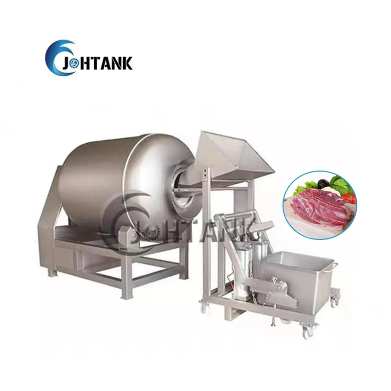 Factory Price Fish Chicken Beef Tumbling Marinated Vegetable Pickling Vacuum Meat Tumbler Mixer Machine