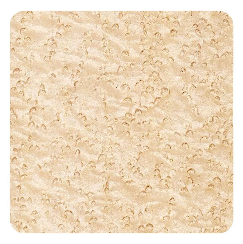 Good Quality  15Mm  American Maple Birdeyes Wood Veneer  Real Wood Veneer Plywood /MDF /Particle Board