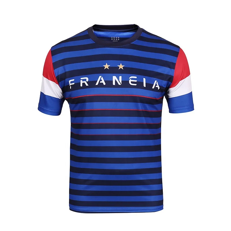 Sublimation Fans Cheering Football Jersey World Cup Jersey 2022 Quick Dry Polyester Soccer Wear Set Qatar 2022 World Cup Jersey