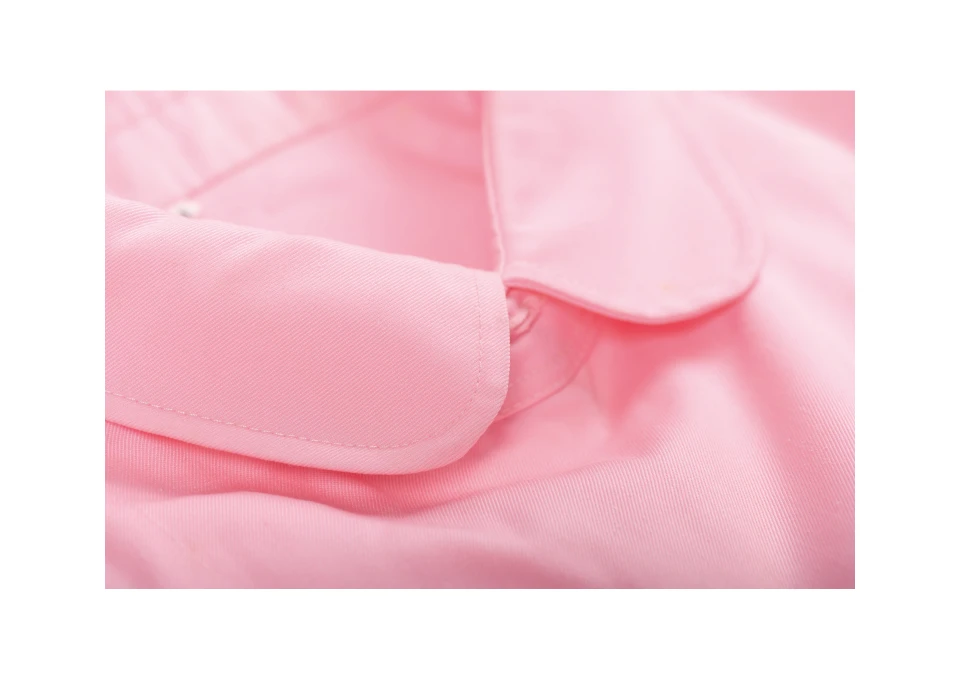 customer printing logo woman polyester cotton Doctor nurse pet Wear Hospital beauty spa workwear long sleeve dress