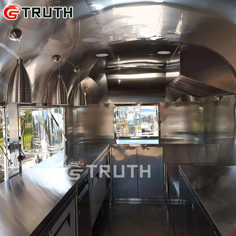 Truth mobile foodtruck Фастфуд грузовик полностью оборудованный продовольственный концессионный прицеп