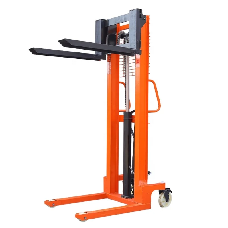 Hand Pallet Stacker CE Certificated Pallet Lifter 1ton 2ton 3ton Warehouse Manual Hydraulic Stacker