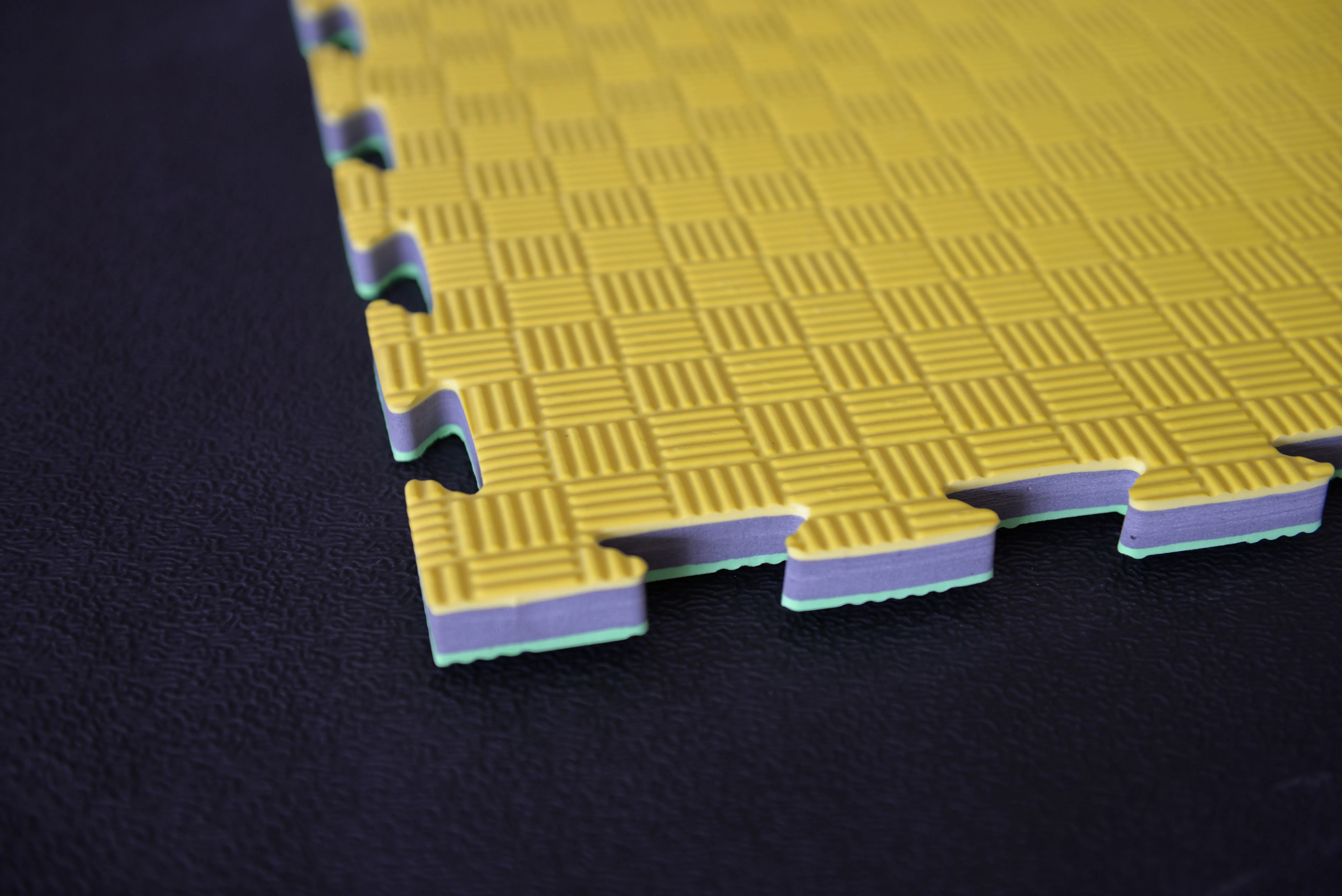 2023 Newest Martial sports  interlocking floor 20MM 80KG/CBM EVA foam tatami mat interlocking floor taekwondo puzzle mats