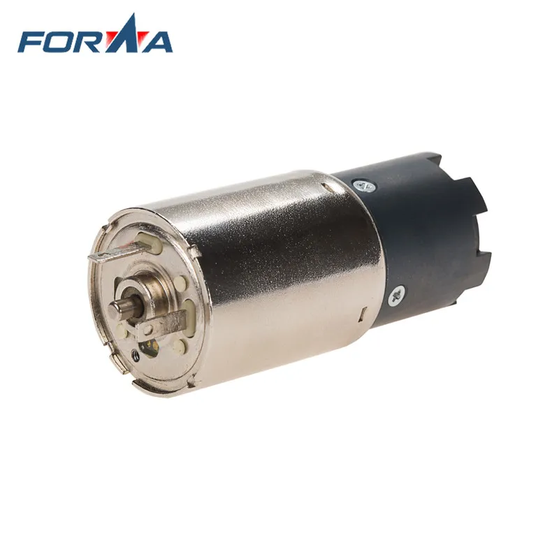 high torque 26mm diameter plastic planetary gearbox with stepper motor