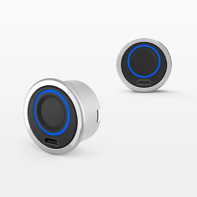 table electronic drawer lock finger print drawer smart lock with USB key