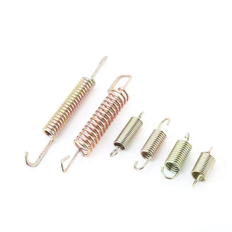 Оптовая продажа индивидуальная нержавеющая сталь одинарное двойное кольцо крюк телескопическая пружина сжатия удлинитель растягивающая от производителей