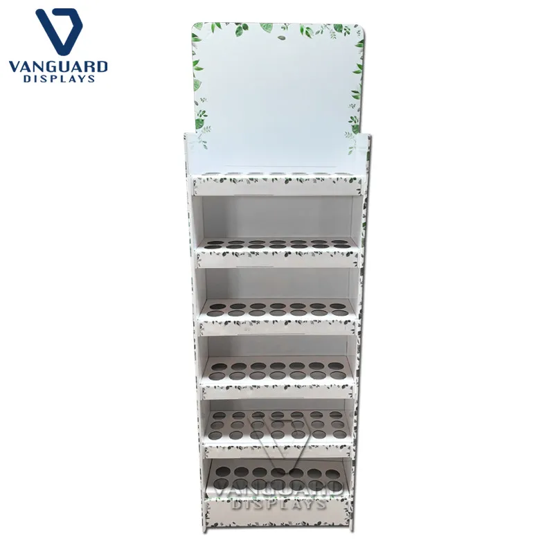 Shop Drink Candy Rack Cardboard Paper Food Stand Display Shelves For Retail Products