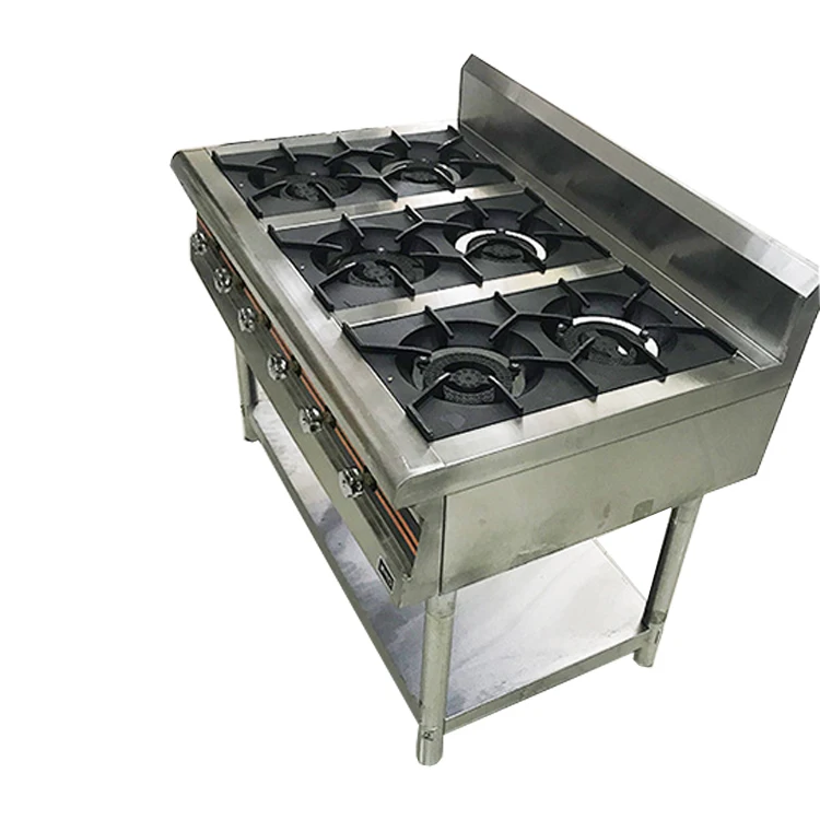 High Pressure Restaurant Cooktops Gas Stove