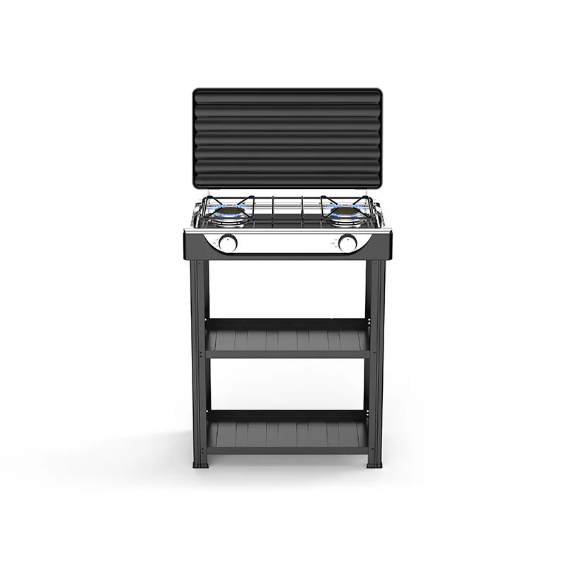 Универсальная отдельно стоящая портативная газовая плита съемная конструкция для удобного хранения и транспортировки пикников