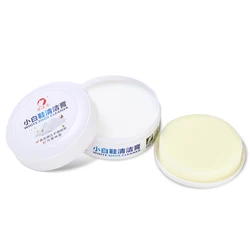 Маленькие белые туфли опираясь крем глубокий обеззараживания спортивной обуви чистящий крем