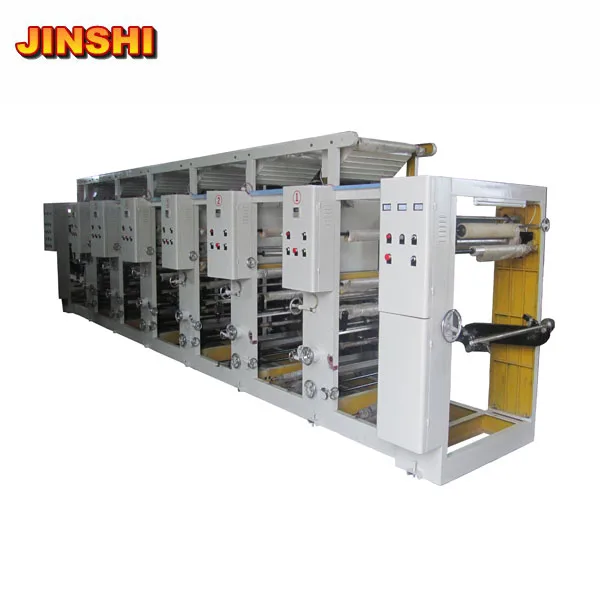China Manufacturer Multicolour Potogravure Press /Rotogravure Printing Machine(Jinshi brand)