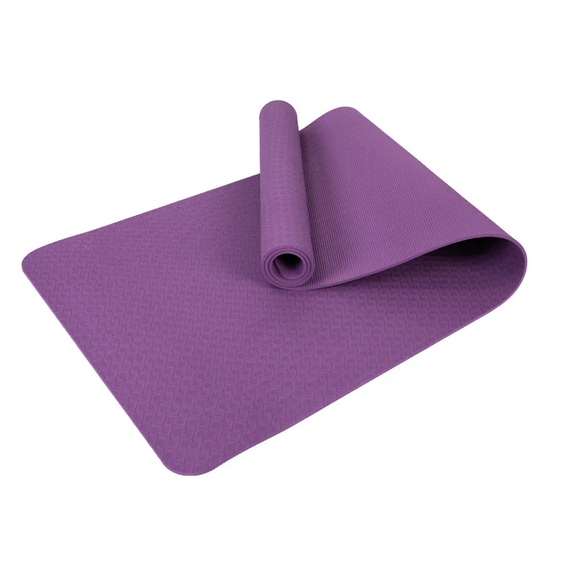 New Arrival high Quality recycle pcr assurance 1m Popular coloured yoga equip fitness cushion 6mm EVA foam material gym mat