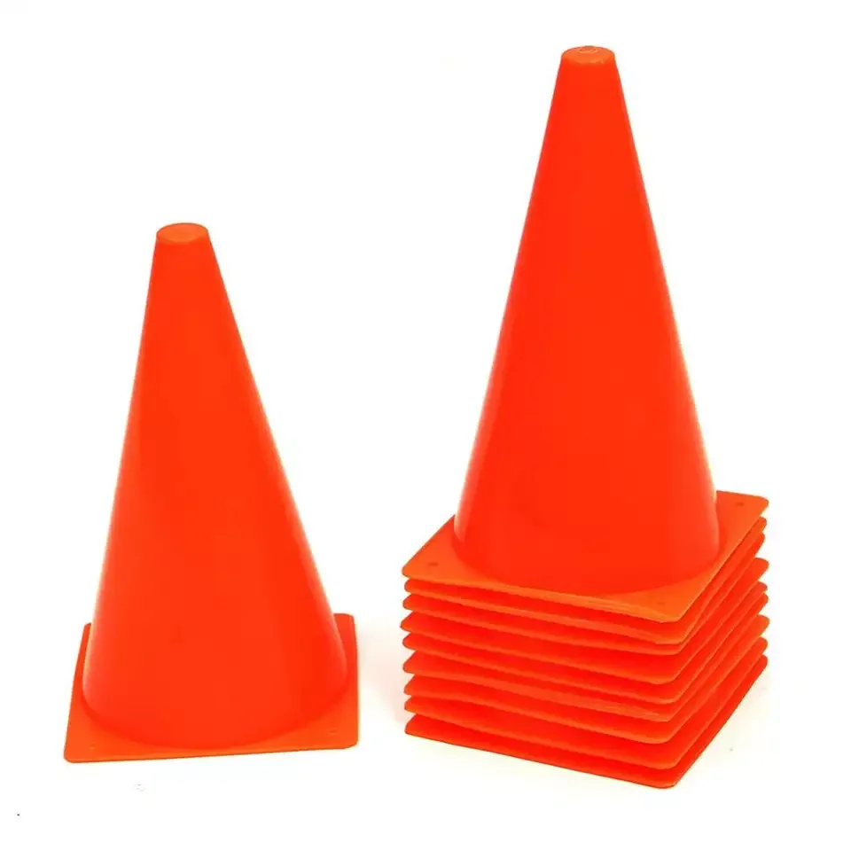 Factory direct sale high quality soccer agility training marker cone obstacles tube football speed training barrels