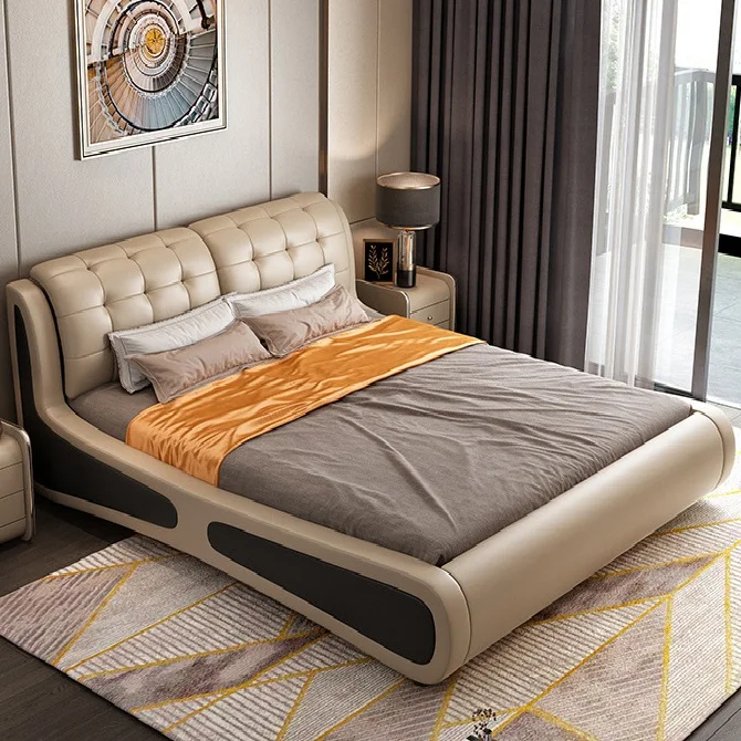 
Modern style bedroom fruniture metal frame head singel loft bed with storage 