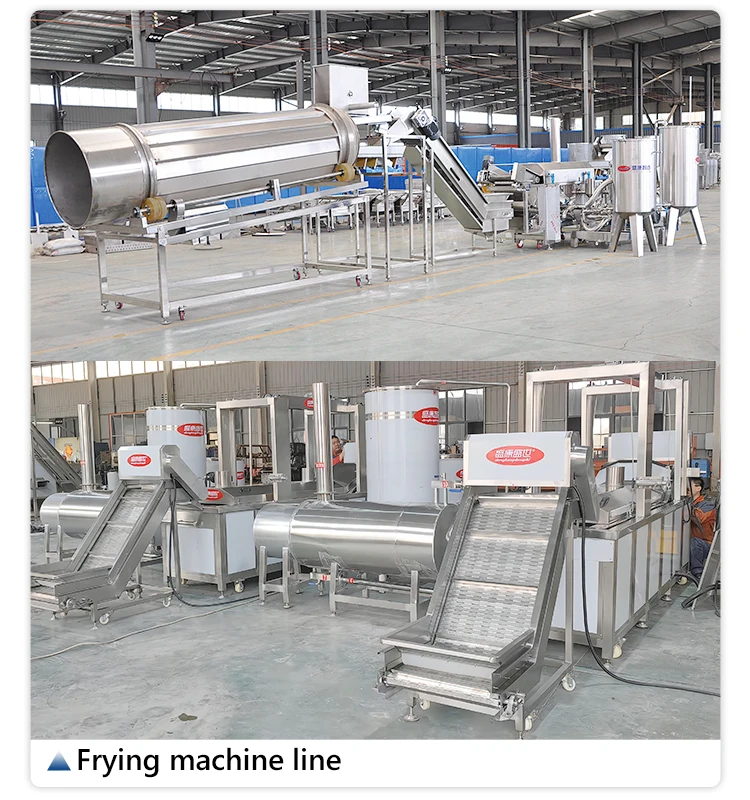 High Quality Automatic Potato Chips Making Machine Price Crisps French Fries Production Line For Sale