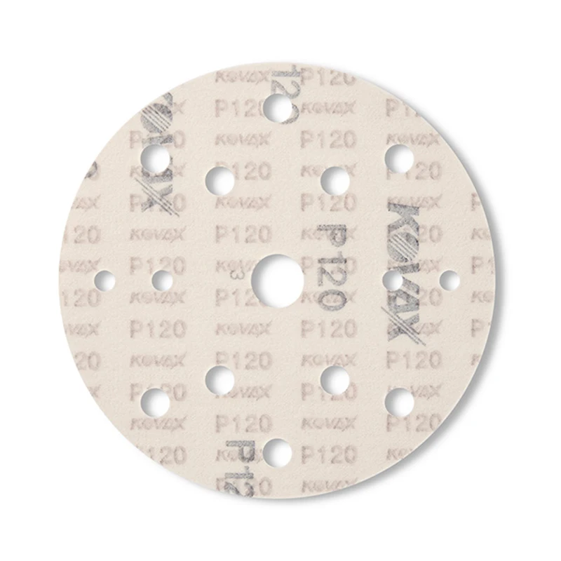 KOVAX 240 Grit Aluminum Oxide Round Sandpaper Sanding Disc for Random Orbital Sanders