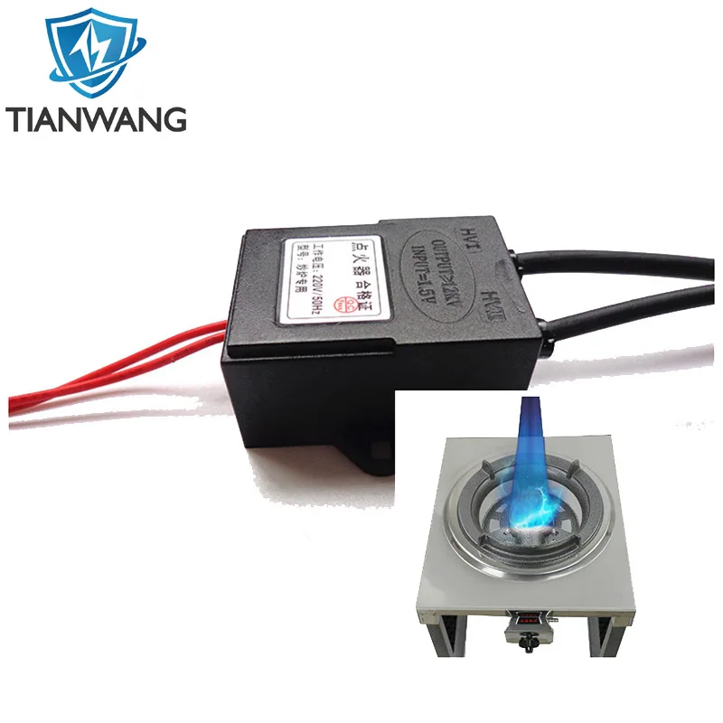 
110V/220V Input Electronic pulse igniter with battery for gas burner/oven/stove 