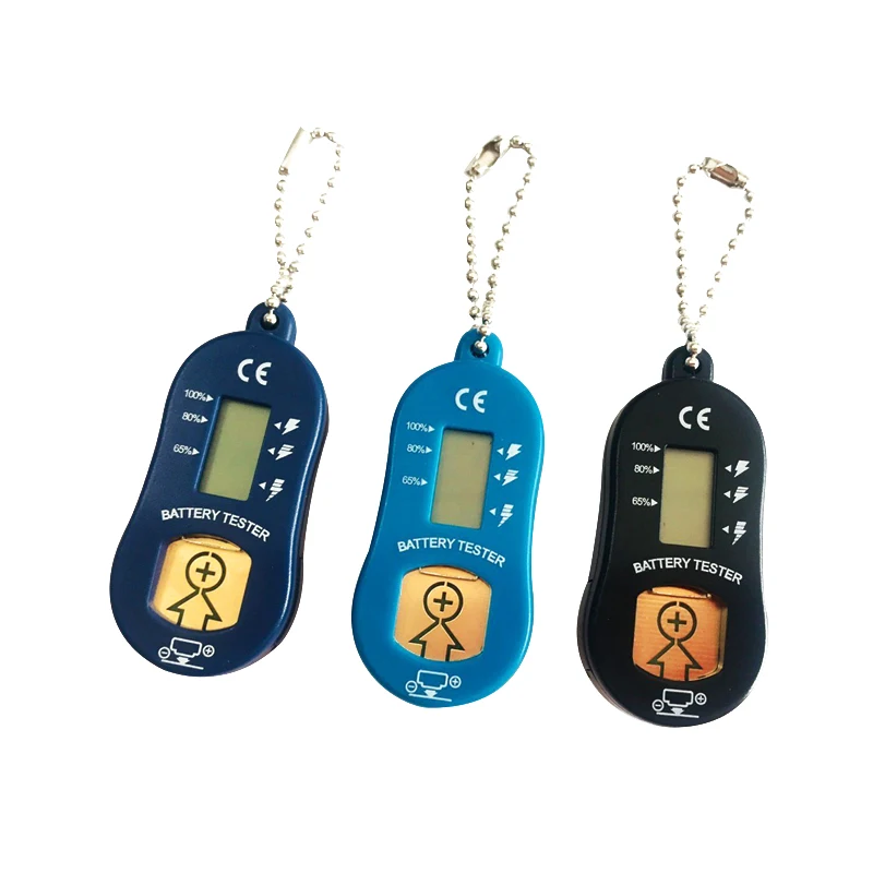 Сертифицированный ROHS цифровой слуховой аппарат Siemens, тестер батареи для проверки батареи и хранения чехла темно-синего цвета