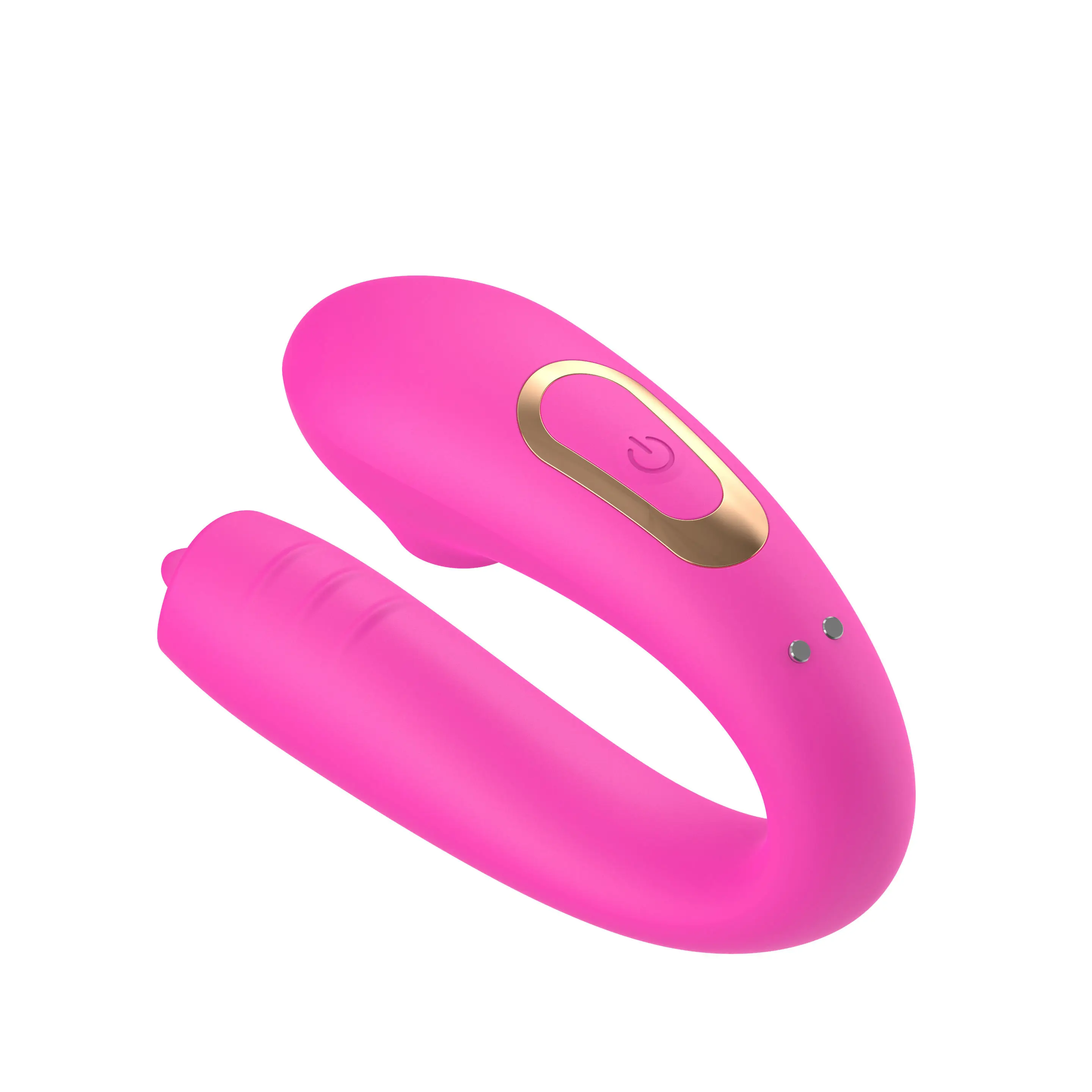 Waterproof Couple Sucking Licking Vibrator Rechargeable Remote Control Clitoral Couple Vibrator With 10 Speeds