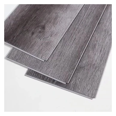 Deep Embossed Texture Click Interlocking Tile Rigid Plank PVC Vinyl Plastic Wood Grain 4mm SPC Floor 5.5mm for Indoor