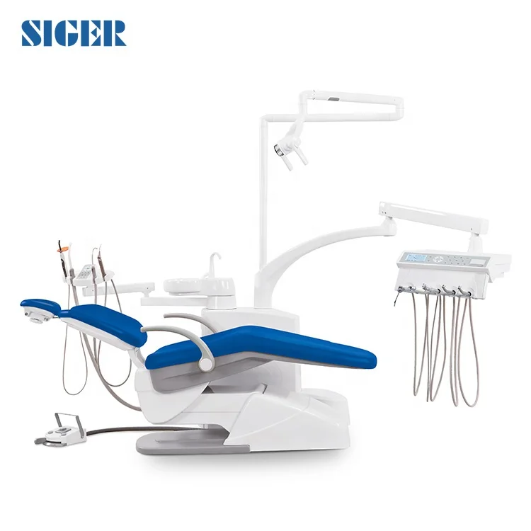 Siger Best Price Wholesale Manufacture Complete Integral Disinfection System Secure Design dental chair unit S60 with microscope