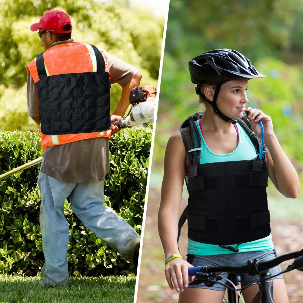 2023 Новое поступление, индивидуальная уличная куртка, рабочая одежда, мужской жилет для охлаждения льда для строительства, для снятия тепла