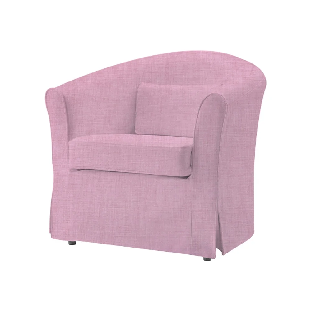 Wholesale upholstery fabric Korea yarn dyed linen-like replacement cushions sofa couch cushion textile covers