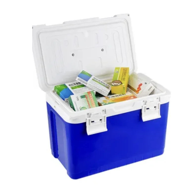 PCM phase change material Portable insulated box for cold drinks medicines vaccines blood cold chain laboratory transportation